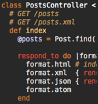 Image representing a block of code